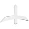 Ekena Millwork Bellingham Architectural Grade PVC Gable Bracket, 48"W x 20"H x 2"D x 4"F, 10/12 Pitch GBP048X20X0204BEL00 - alternate 1